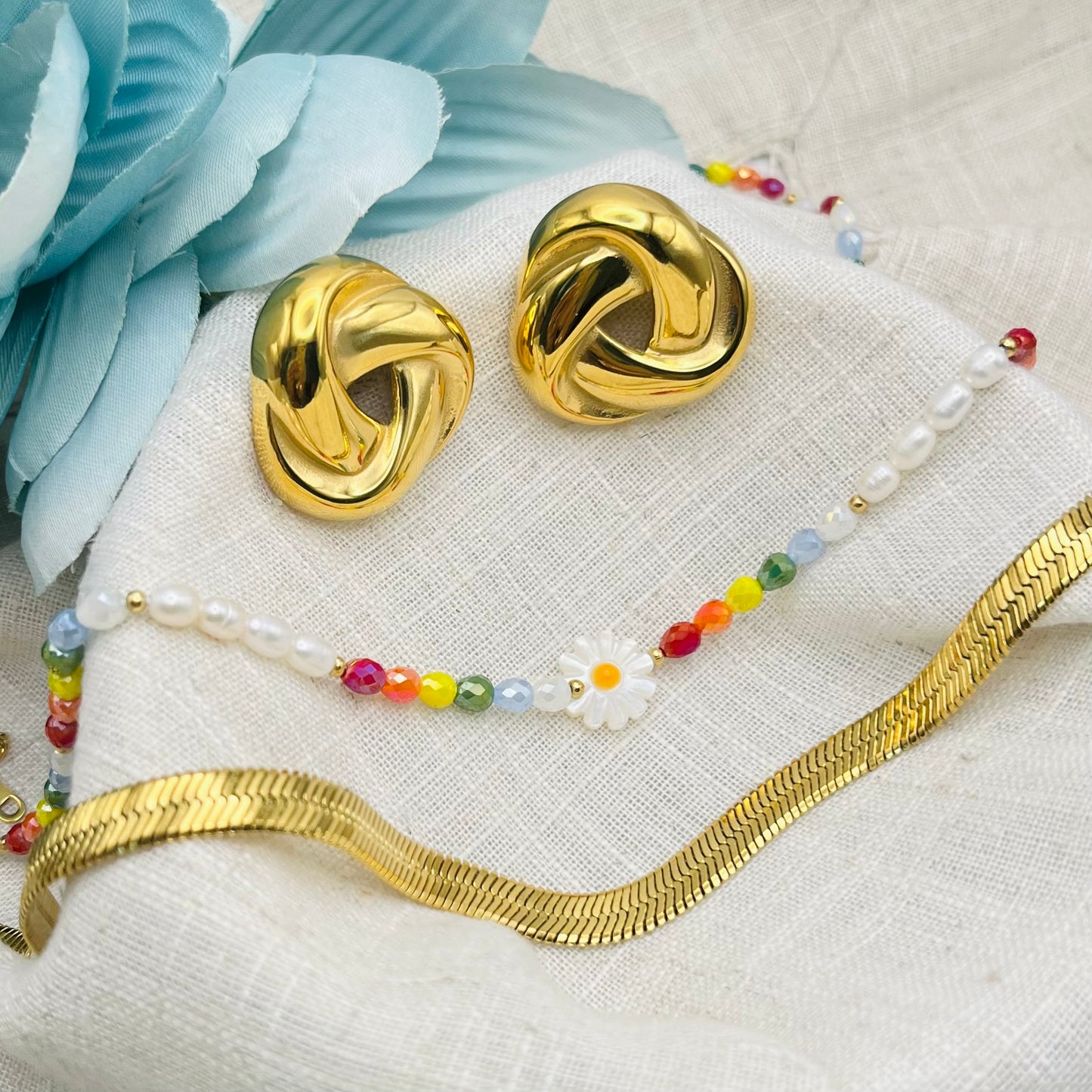 PENDIENTES VINTAGE ORO