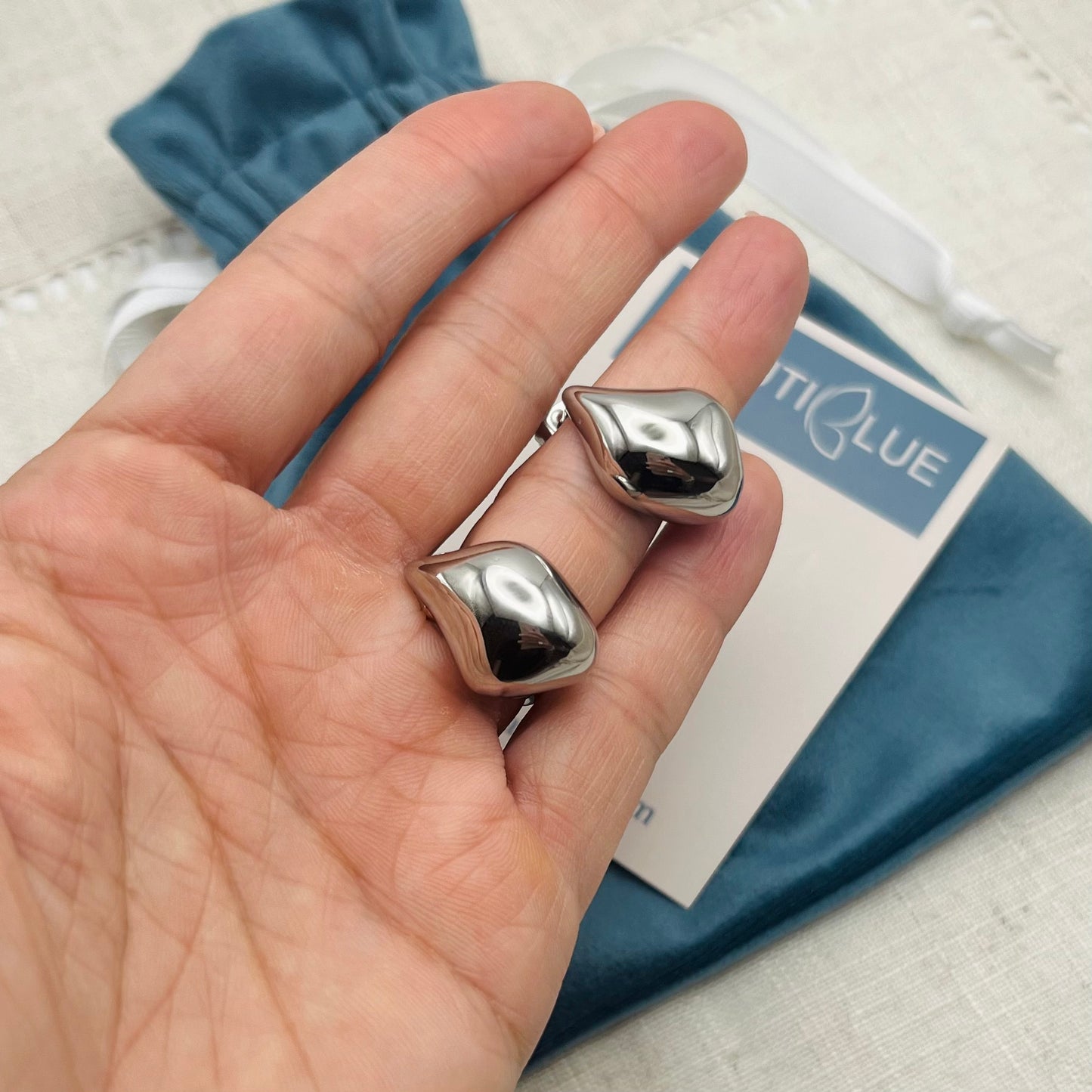 ARETES DE PLATA