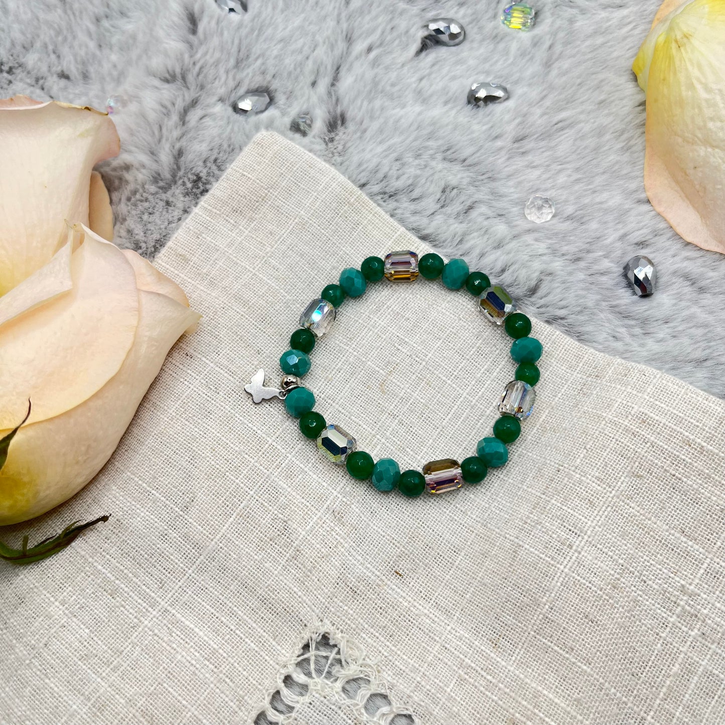 PULSERA VERDE OSCURO