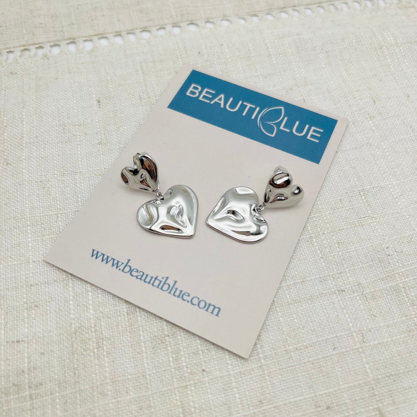 DOUBLE HEART EARRINGS