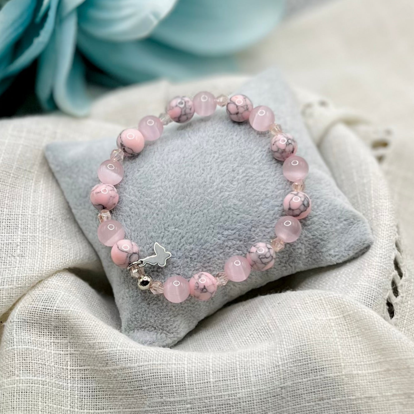PINK MARBLE BRACELET