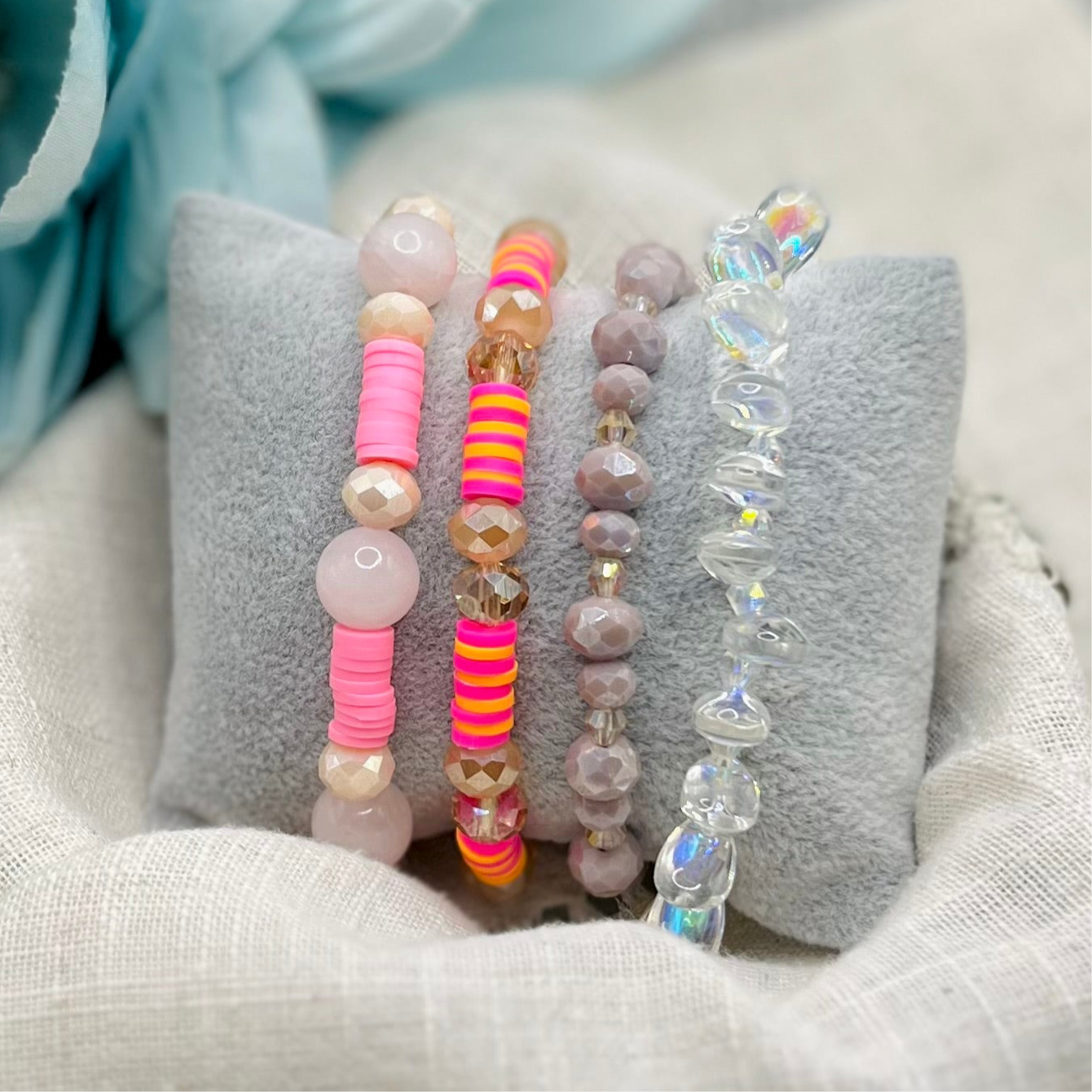 PINK ORANGE BRACELET