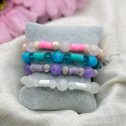 WHITE STONE BRACELET