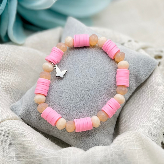 PINK CHUNKY BRACELET