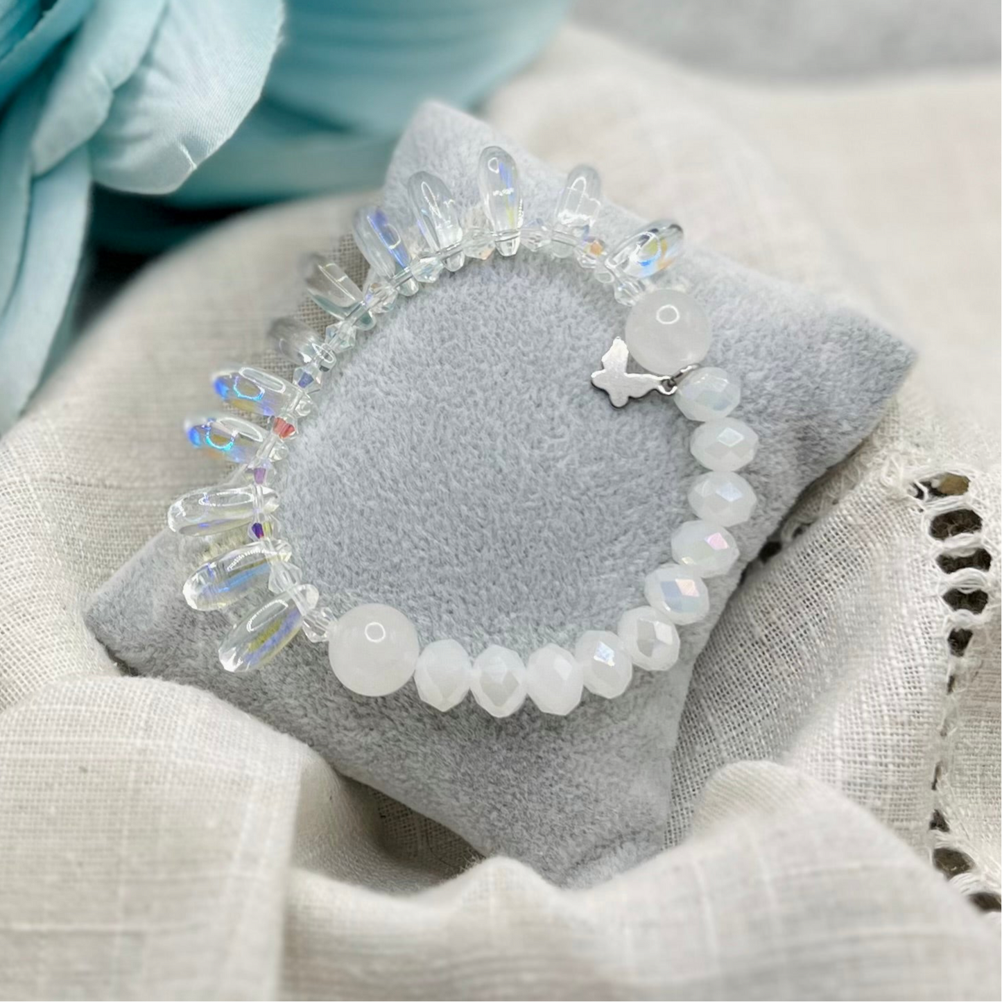 WHITE TWO SIDES BRACELET
