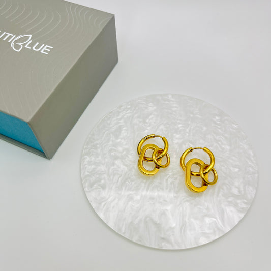GOLD DROP EARRINGS