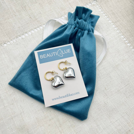 HEART SHAPED EARRINGS