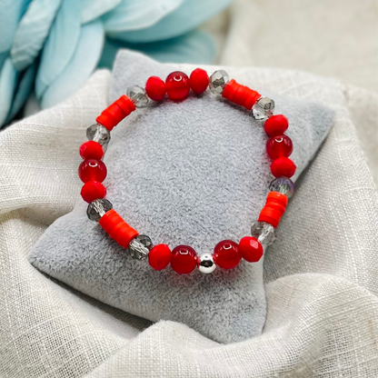 RED MIXED BRACELET