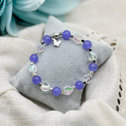 PURPLE HEART BRACELET