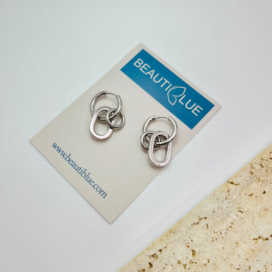 SILVER DROP EARRINGS