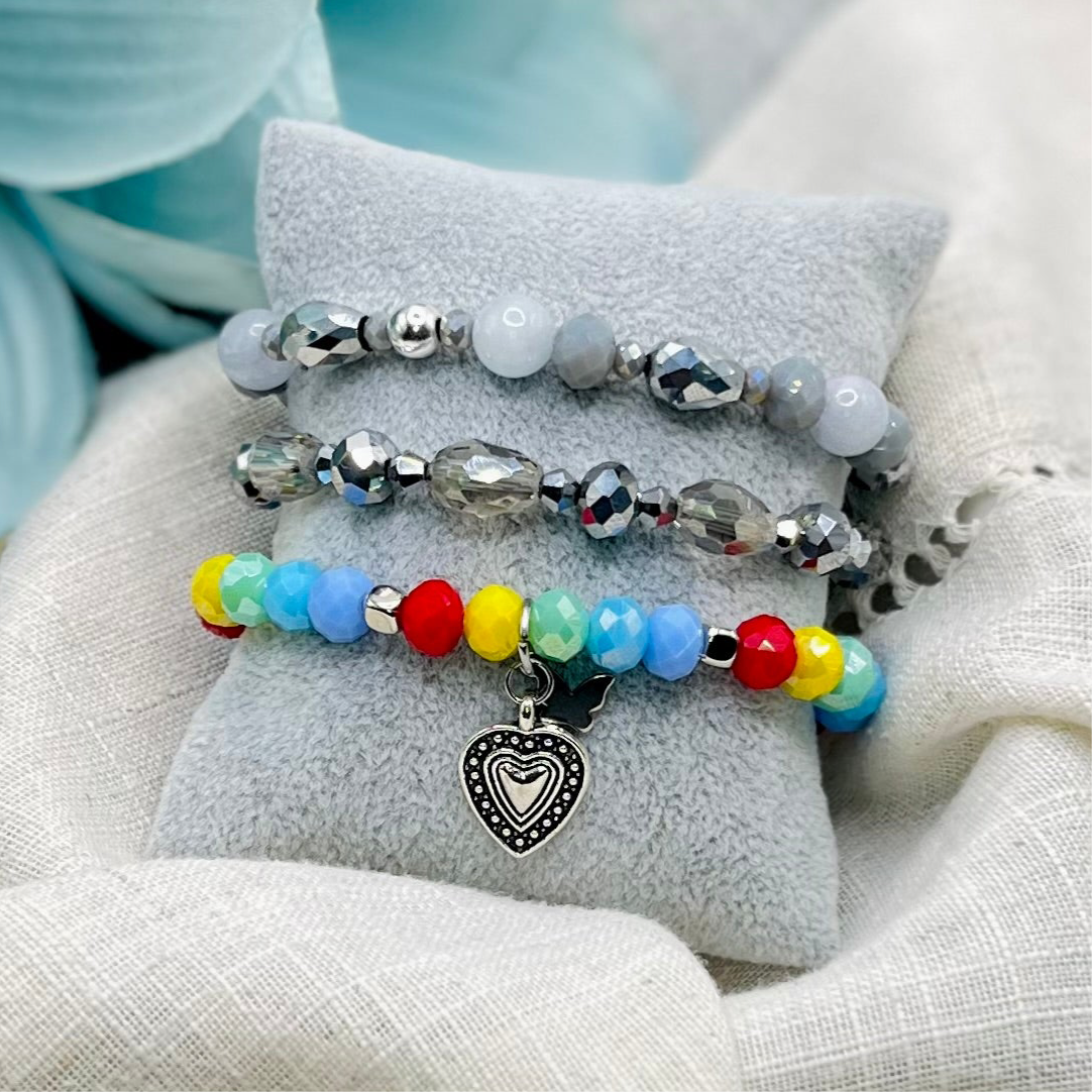 CHARM HEART BRACELET