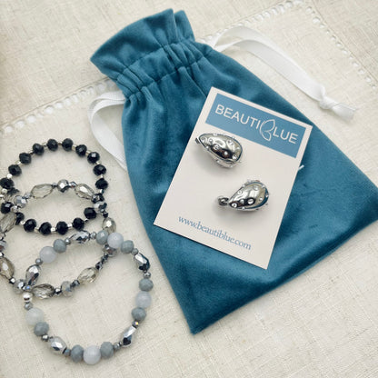 TEARDROP BEADS EARRINGS
