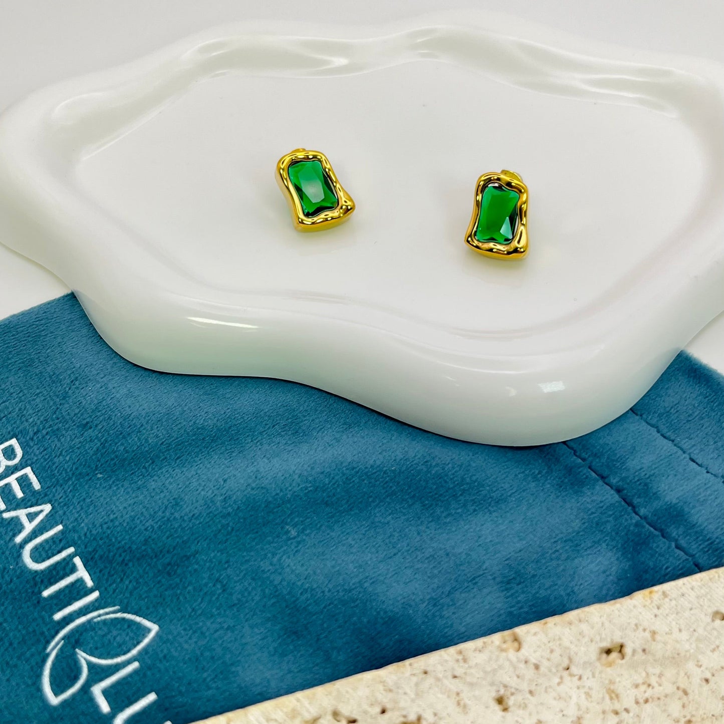 IRREGULAR SHAPED EARRINGS