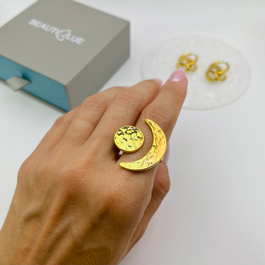 GOLD MOON RING