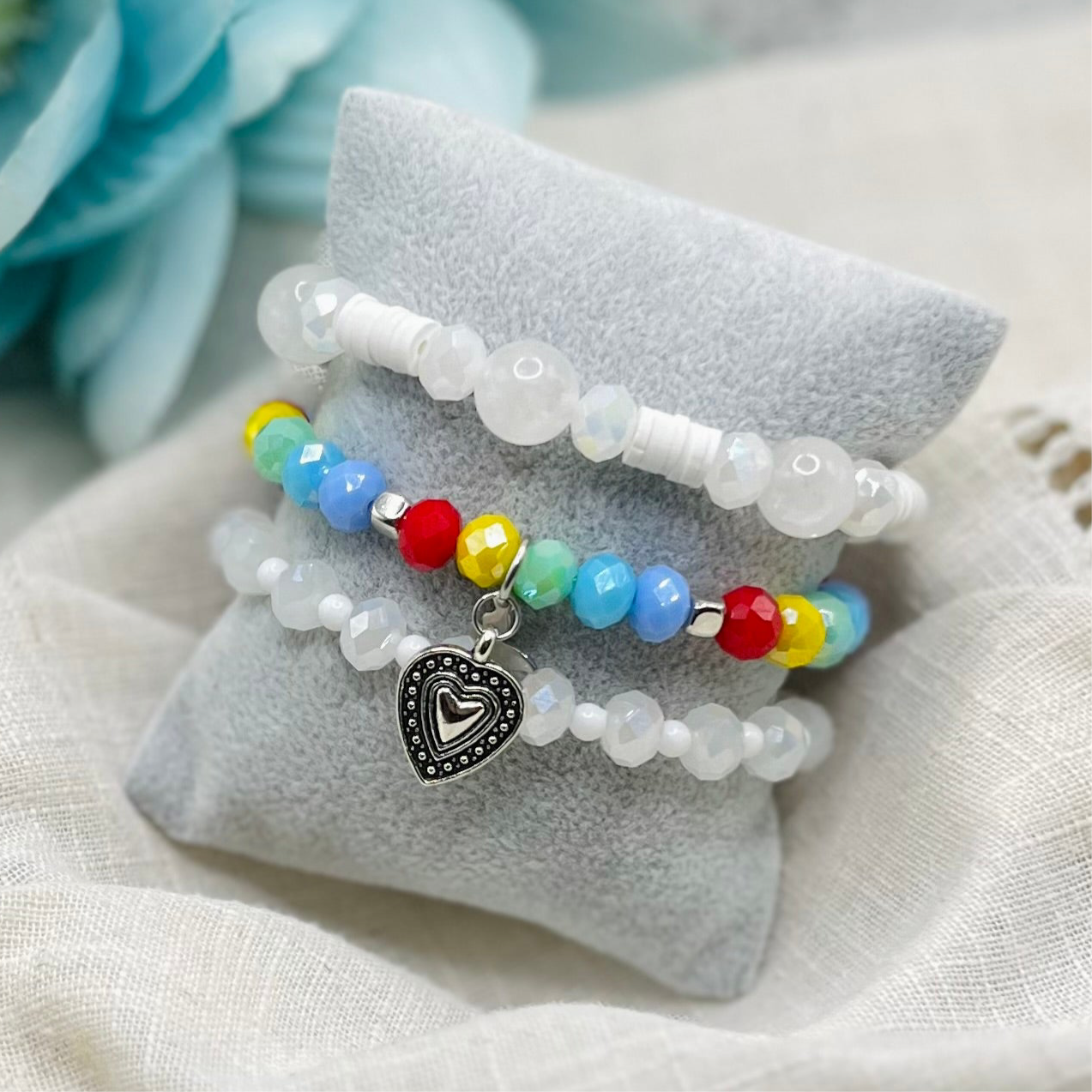 CHARM HEART BRACELET