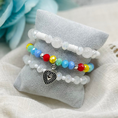 CHARM HEART BRACELET