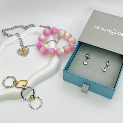 SILVER HEART NECKLACE