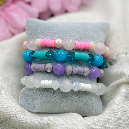 PURPLE STONE BRACELET