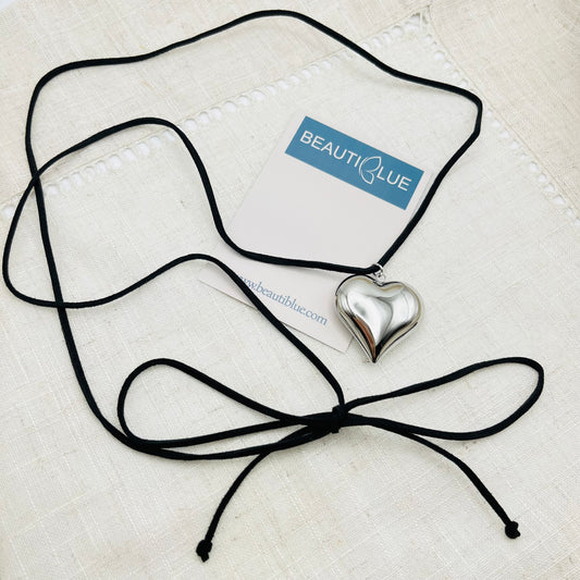 BLACK CORD NECKLACE