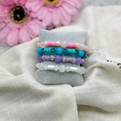 PURPLE STONE BRACELET