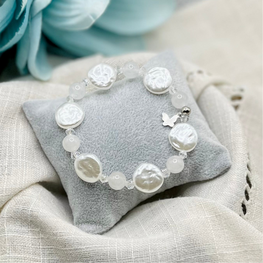 IMITATION PEARLS BRACELET