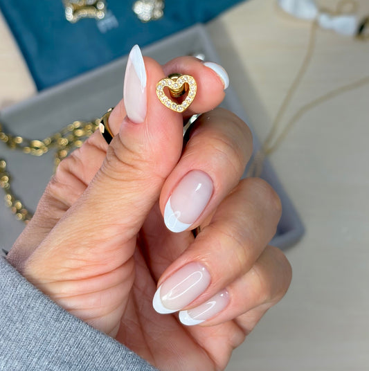 SMALL HEART EARRINGS