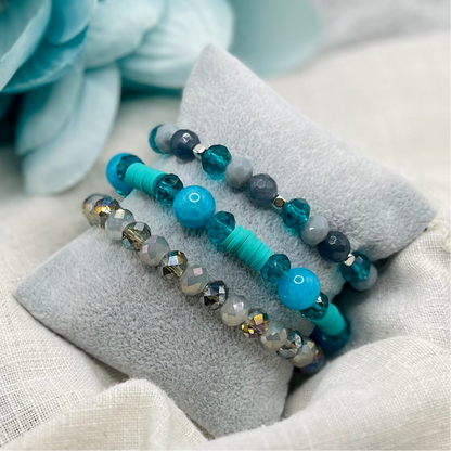 BLUE GRAY BRACELET