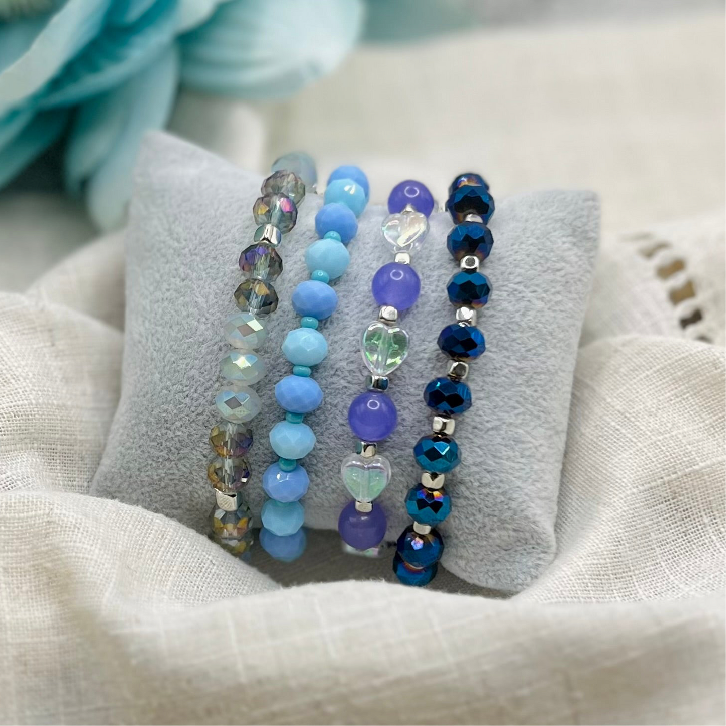 PURPLE HEART BRACELET