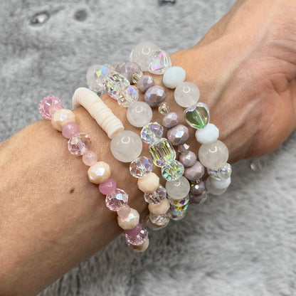 CREAM TWO SIDES BRACELET