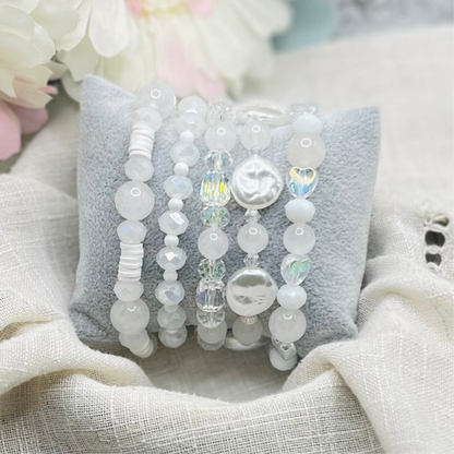IMITATION PEARLS BRACELET