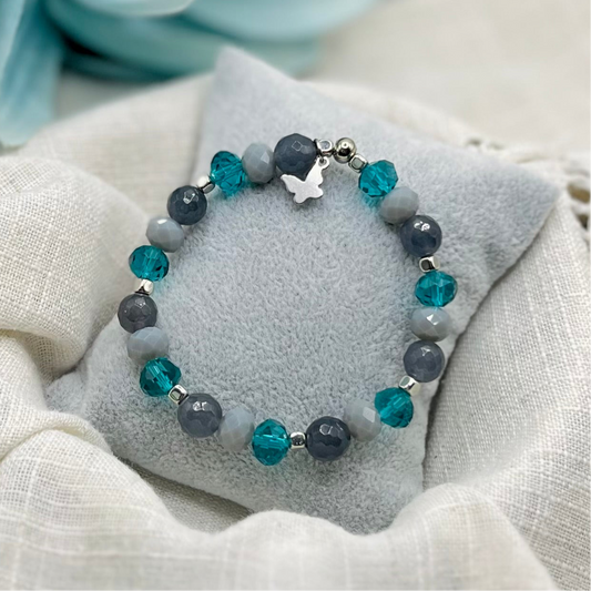 BLUE GRAY BRACELET