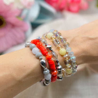 RED BEADS BRACELET