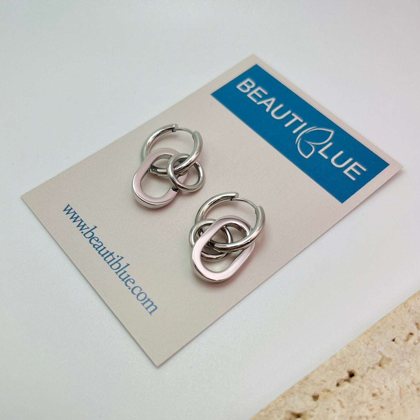 SILVER DROP EARRINGS