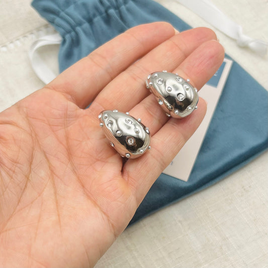 TEARDROP BEADS EARRINGS