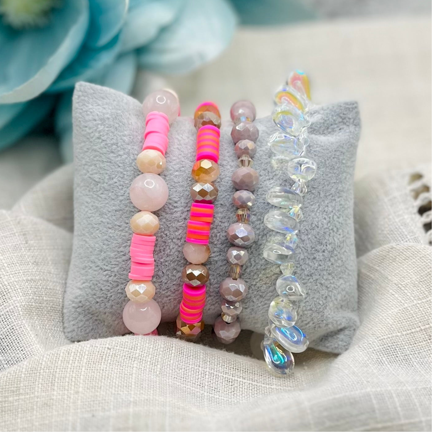 WHITE TWO SIDES BRACELET