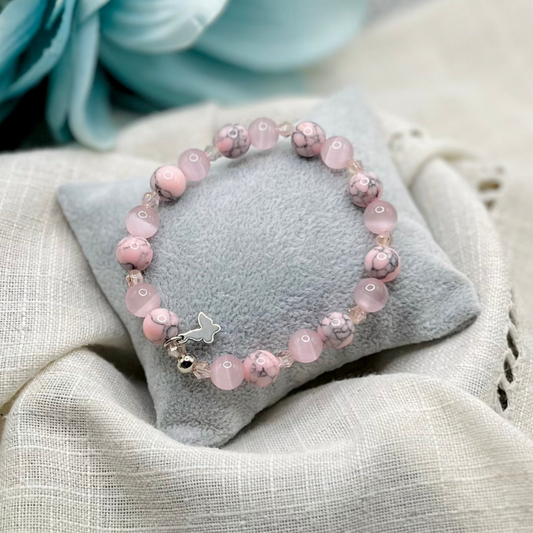 PINK MARBLE BRACELET