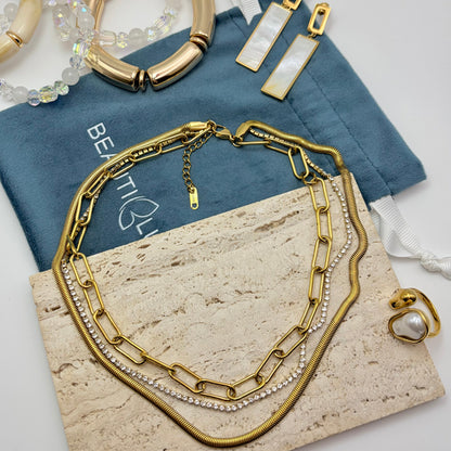 TRIPLE WRAP NECKLACE