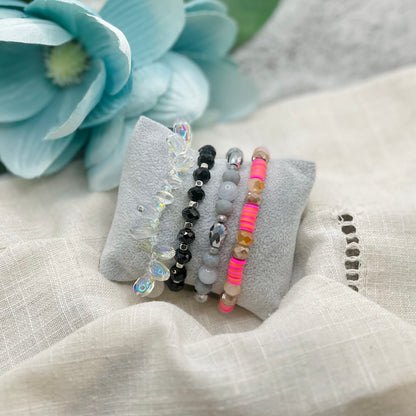 PULSERA PLATA GRIS