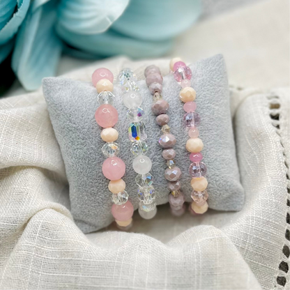 IRIDESCENT WHITE BRACELET