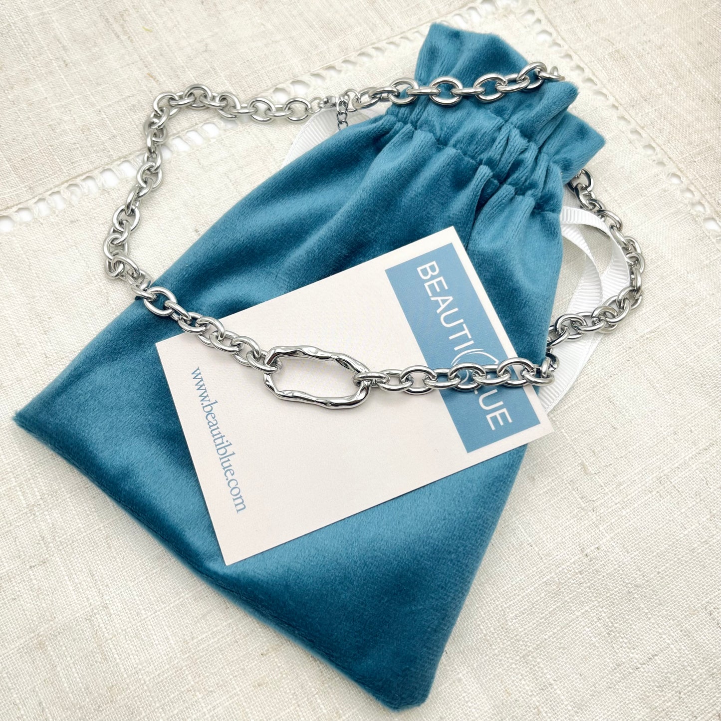 COLLAR DE PLATA