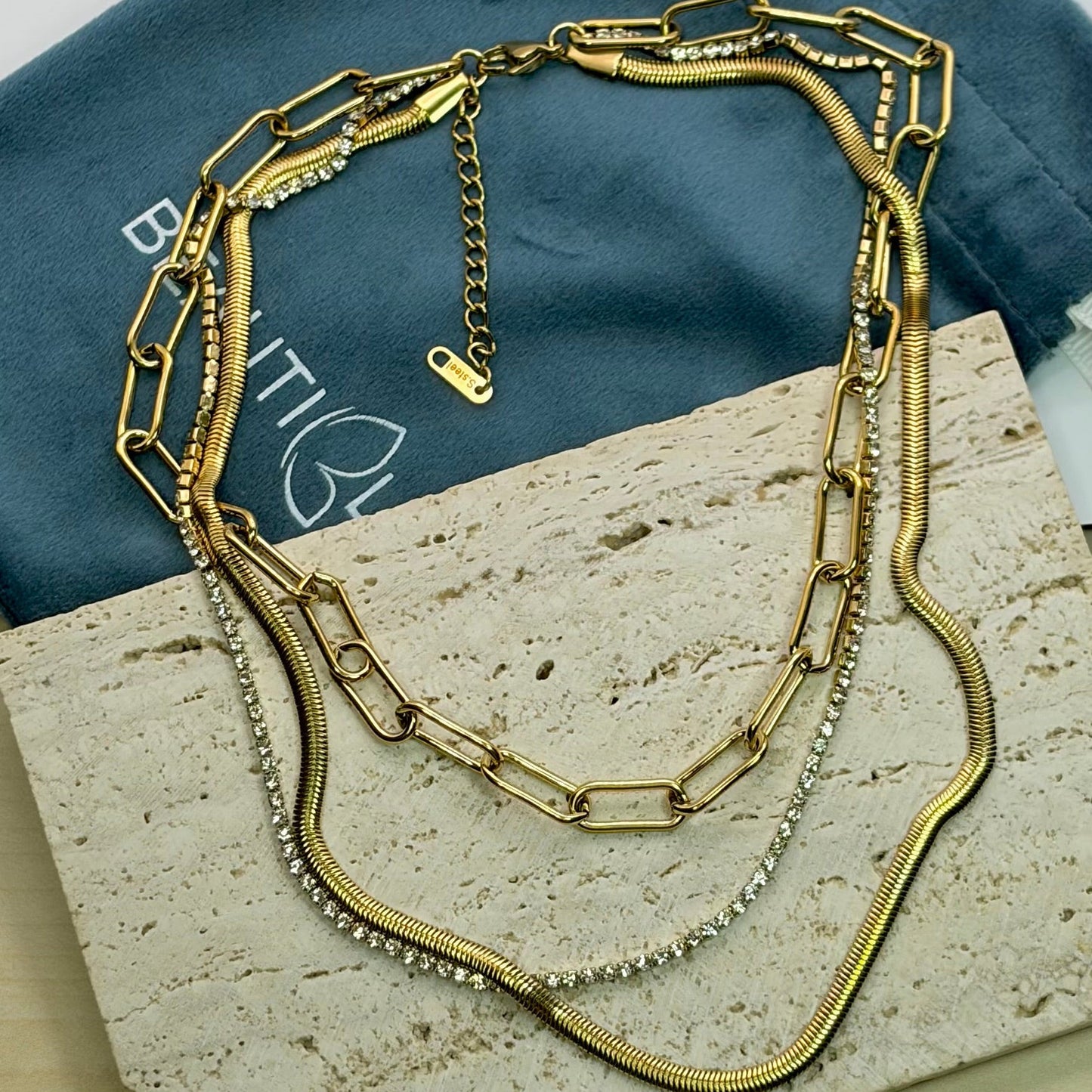 TRIPLE WRAP NECKLACE