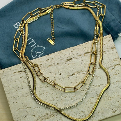TRIPLE WRAP NECKLACE
