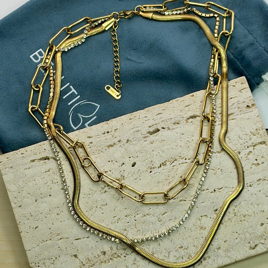 TRIPLE WRAP NECKLACE