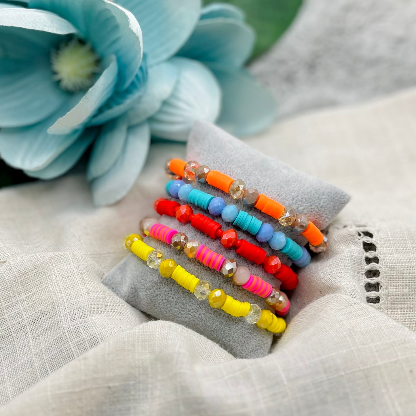 RED BEADS BRACELET