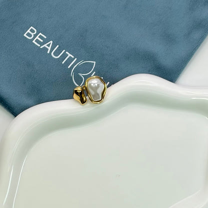 PEARL OPEN RING