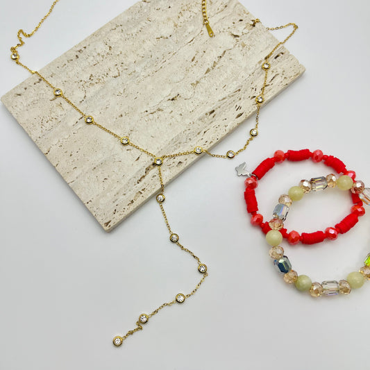 Y SHAPE NECKLACE